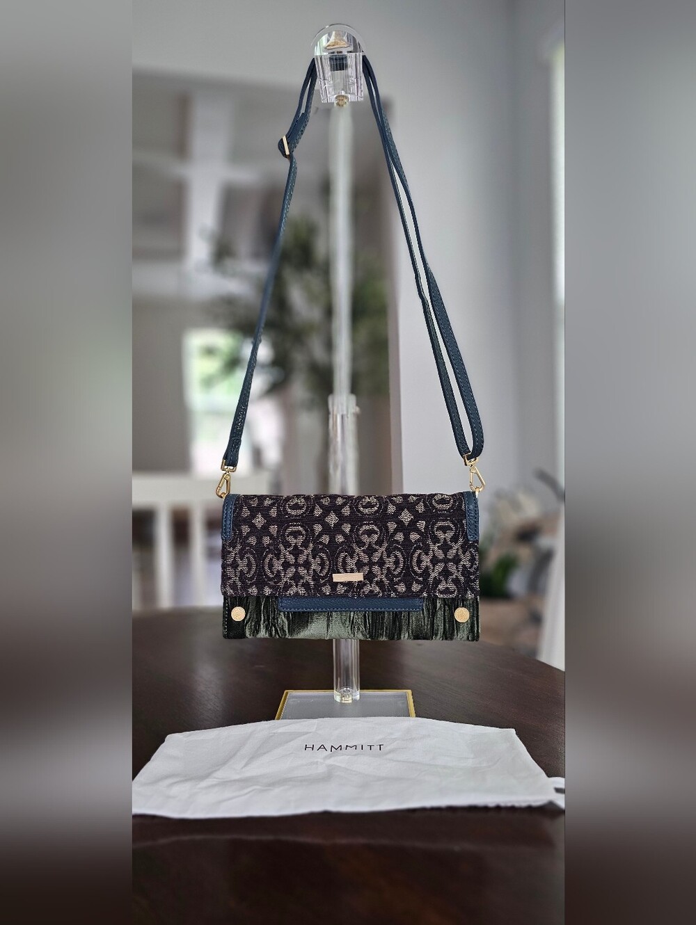 Hammitt AJ Crossbody Clutch | Antique Atelier​/​Brushed Gold Craft